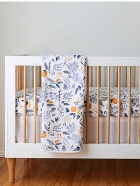 South Shore DreamIt Blue Muslin Baby Crib Comforter Blanket